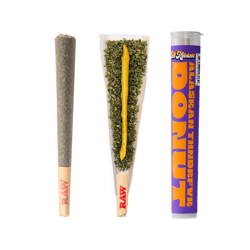 Ice Kream – Donuts THC-A Hash Hole Pre-Roll – 2.25g.