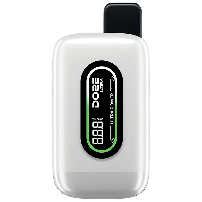The Doze Box Ultra 510 vape pen, showcasing its sleek stealthy design and LED screen, displaying battery life, power settings, and voltage for ultimate control.