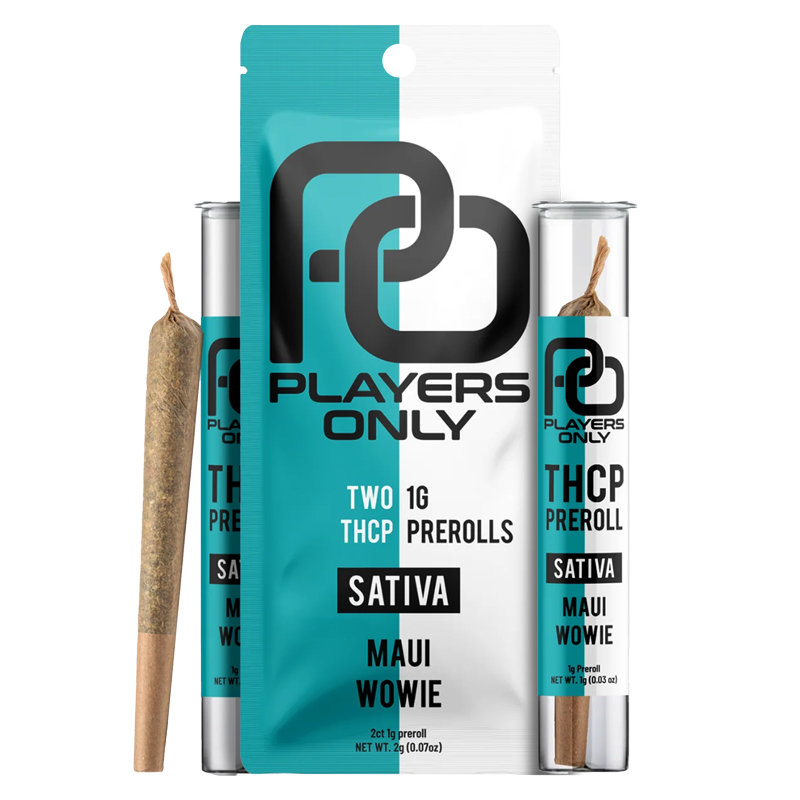 Players Only - 2 x 1 Gram Prerolls - Sativa