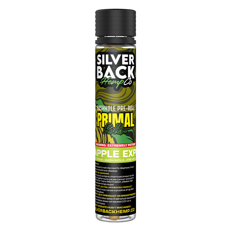 Silverback Hemp Co. - Primal Rolls - Hash Holes - Pineapple Express