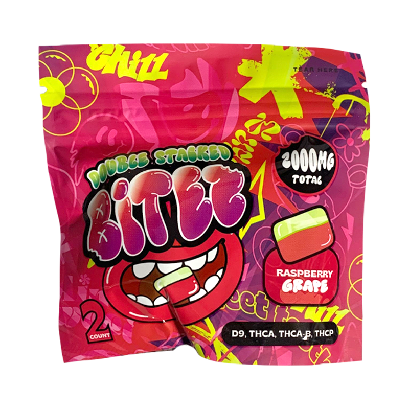 Sugar - BITEZ - THCA +THC-B + DELTA-9 + THCP - Gummies - 2000mg.