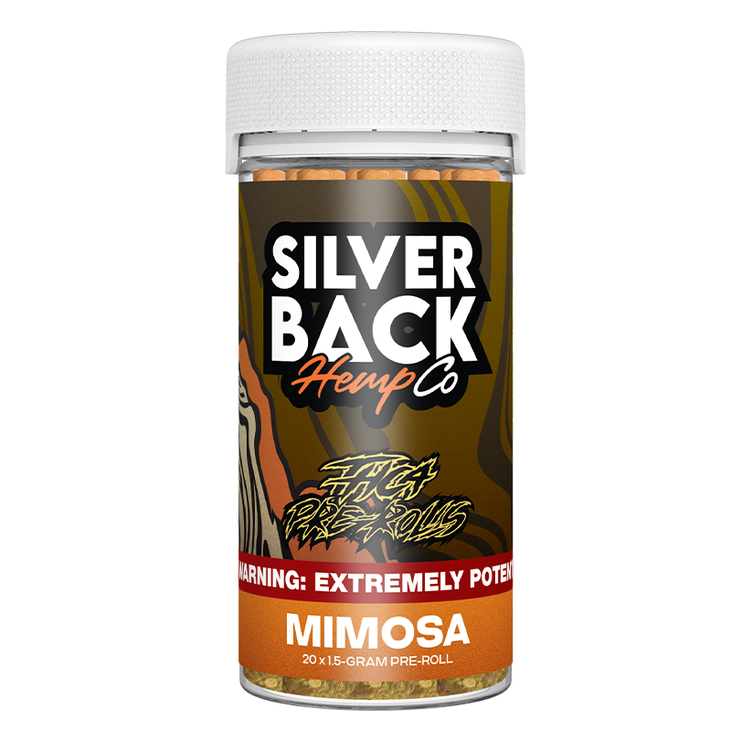 Silverback Hemp Co - THCA - Pre-Rolls (Jumbo Jar) - 20ct - Mimosa