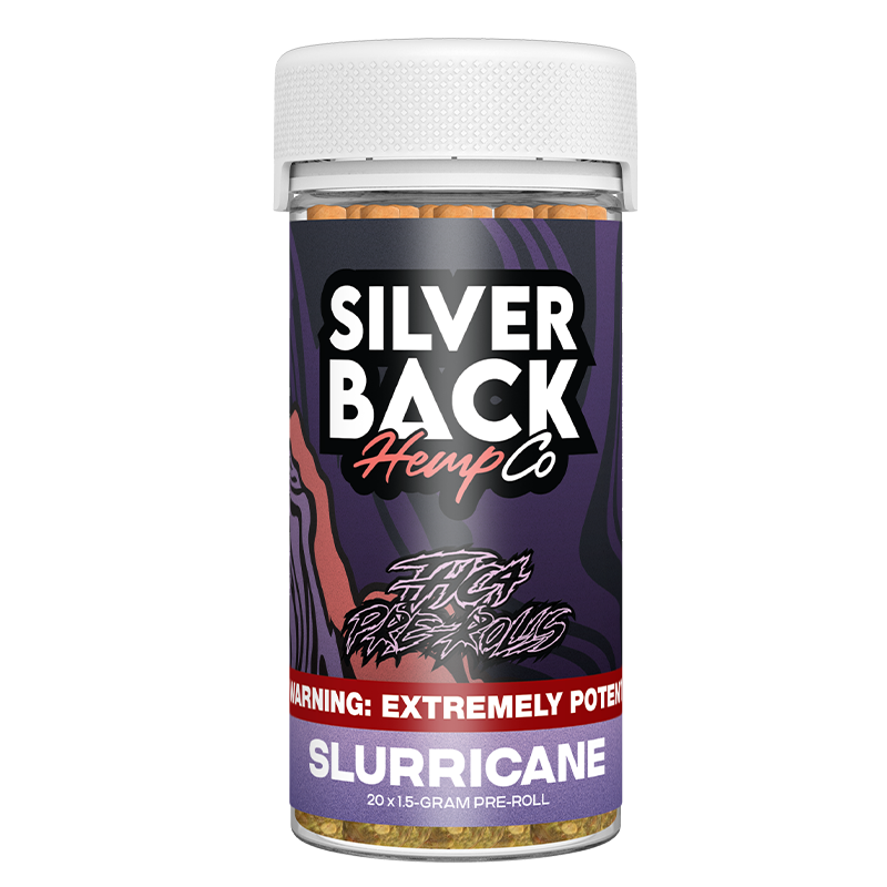 Silverback Hemp Co - THCA - Pre-Rolls (Jumbo Jar) - 20ct - Slurricane