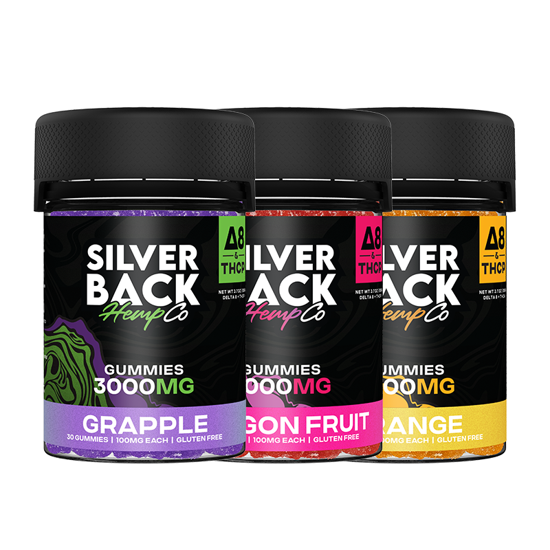 Silverback Hemp Co THC-P + Delta 8 Gummies