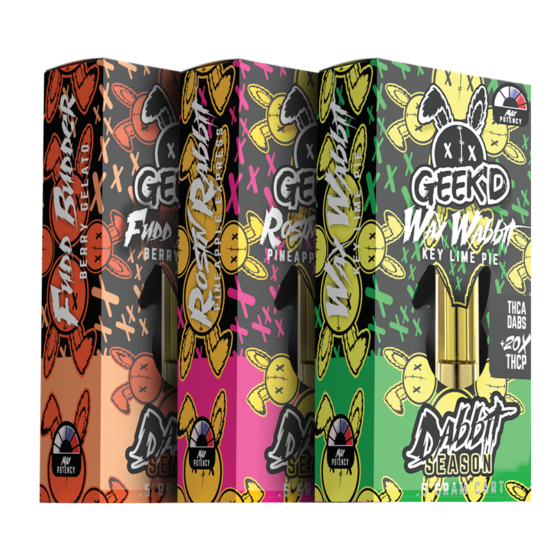 Geek'd - Geek’d Dabbit THCA Dabs + 20x THCP Cartridge - .5g.