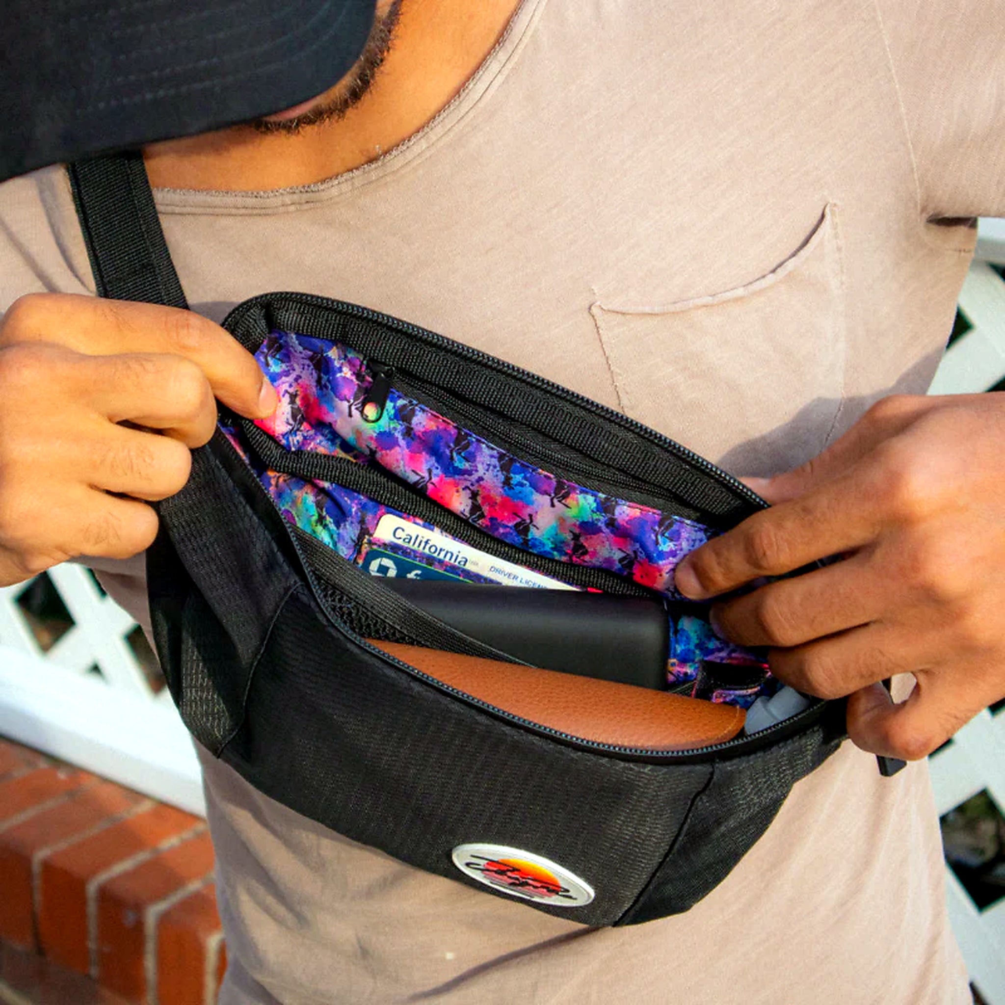 JoeyPac - 'After Midnight' 2L Fanny Pack – Crossbody Bag.