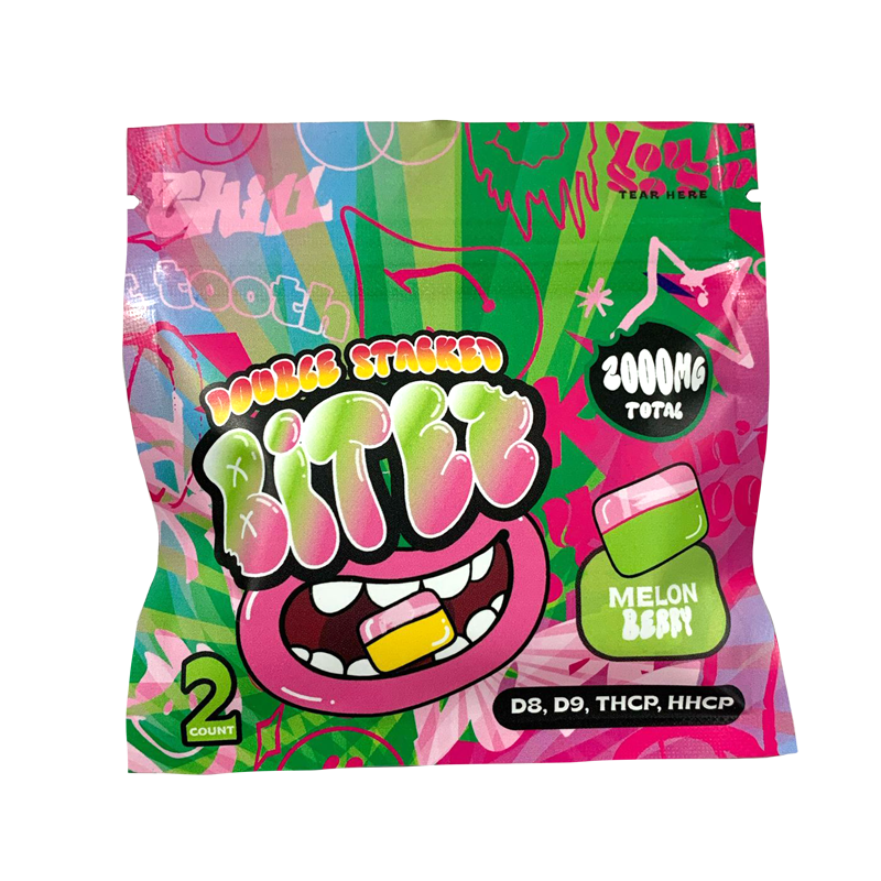 Ocho Extracts x Trip Drip x Sugar - BITEZ - DELTA 8 + DELTA 9 + THCP + HHCP - Gummies - 2000mg.