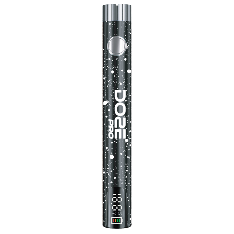 Phantom Black: Doze Pro 510 Pen Battery - Phantom Black color, designed for performance with a sturdy build and USB-C charging for ultimate convenience.