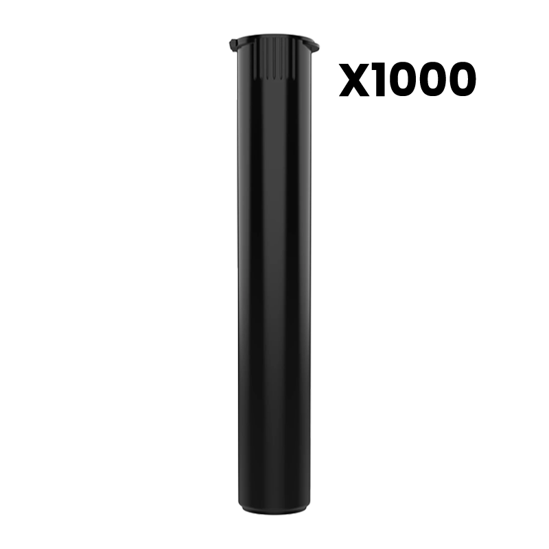 Pop-Top Pre-Roll Tubes – Child Resistant 95mm Black