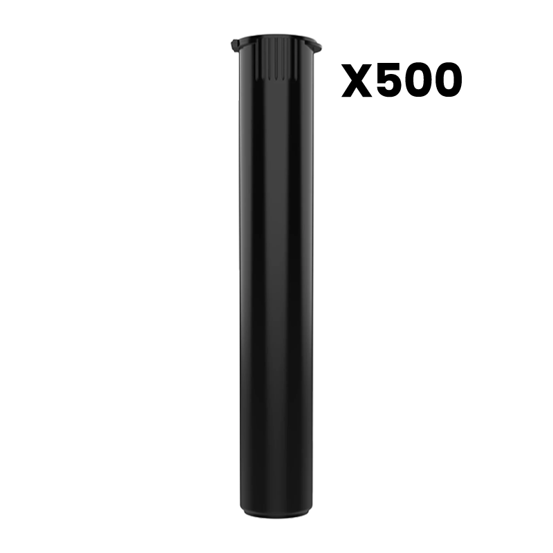 Pop-Top Pre-Roll Tubes – Child Resistant 95mm Black