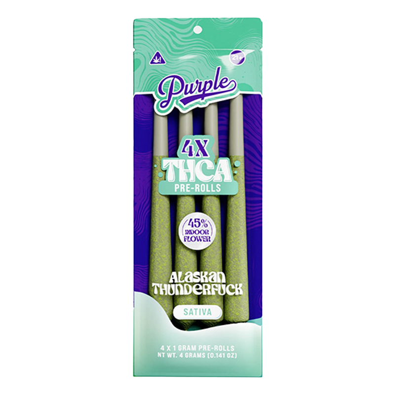 Purple - THCA Pre-Rolls - 4x1g