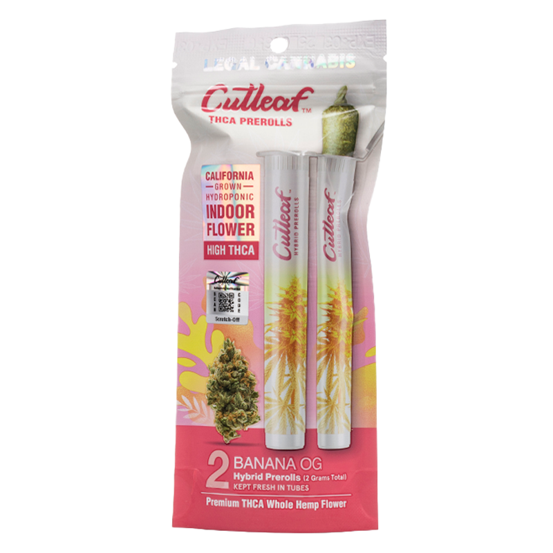 Cutleaf - THCA Pre-rolls - 2X1G