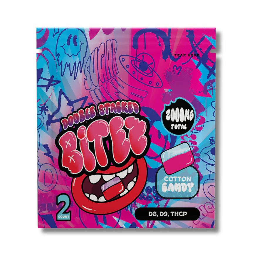 Double Stacked Bitez - Gummies - 2000mg