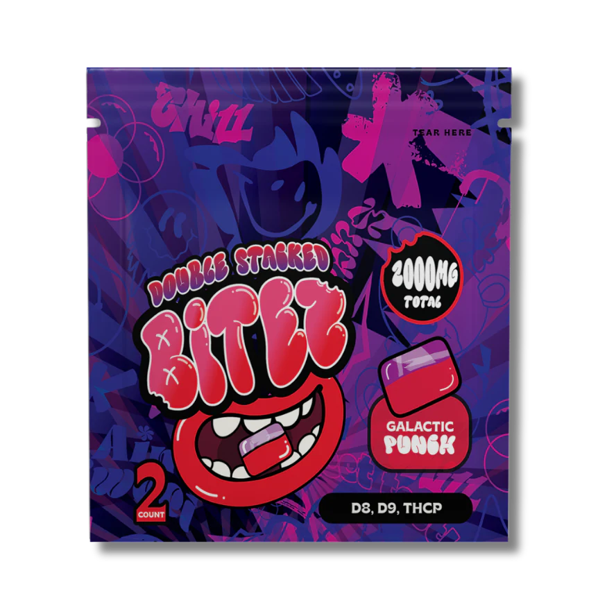 Double Stacked Bitez - Gummies - 2000mg