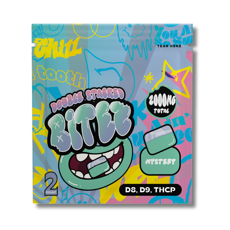 Double Stacked Bitez - Gummies - 2000mg