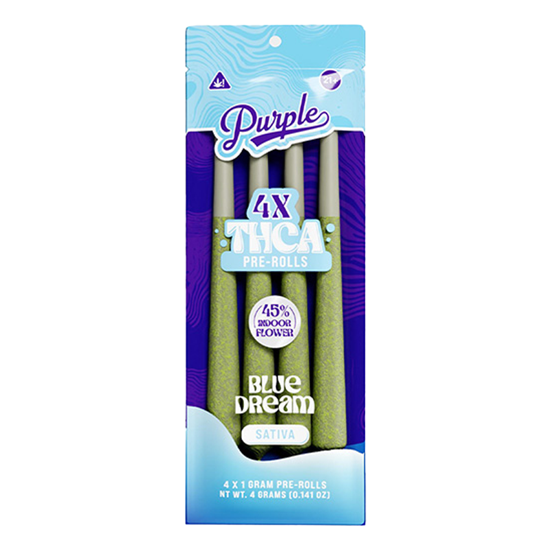 Purple - THCA Pre-Rolls - 4x1g