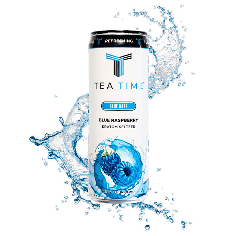 Tea Time - Kratom Seltzer - 12oz