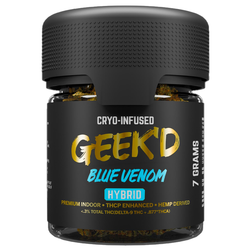 Geek'd Extracts - Cryo Infused THCP Flower - 7g