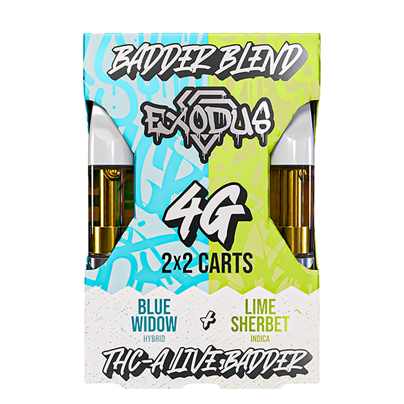 Exodus - THCA Duo Cartridges – HXY9 + Delta 8 Live Resin