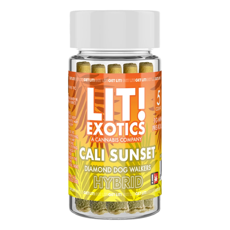 LIT! - Diamond Dog Walkers Pre-Rolls - 1g