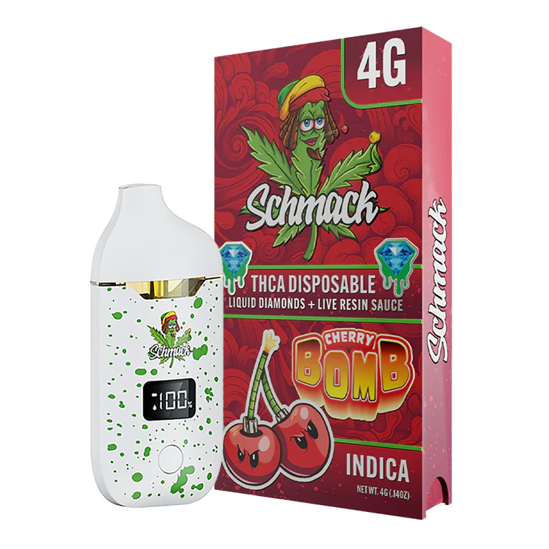 Schmack - THCA Liquid Diamond + Live Resin Disposable - 4g