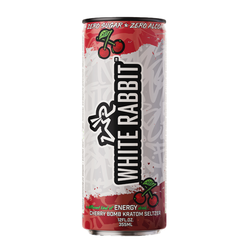 White Rabbit - Energy Kratom Seltzer 12oz