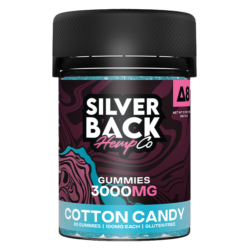 Silverback Hemp Co - Delta 8 Gummies - 3000mg