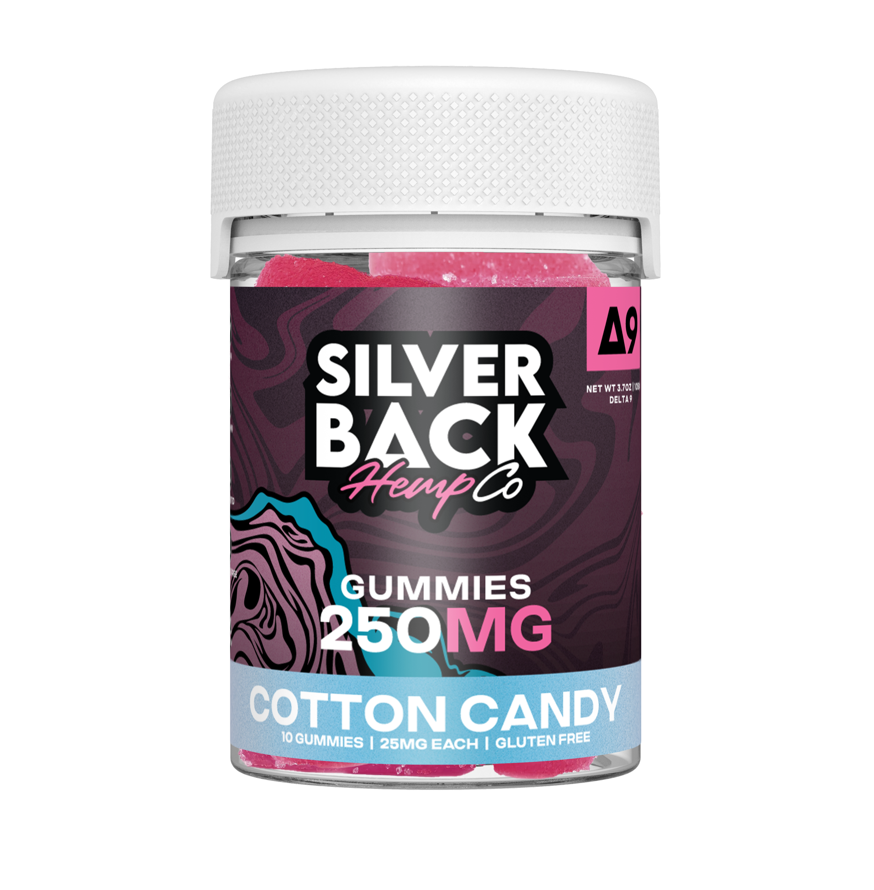 Silverback Hemp Co - Delta 9 Gummies - 250mg