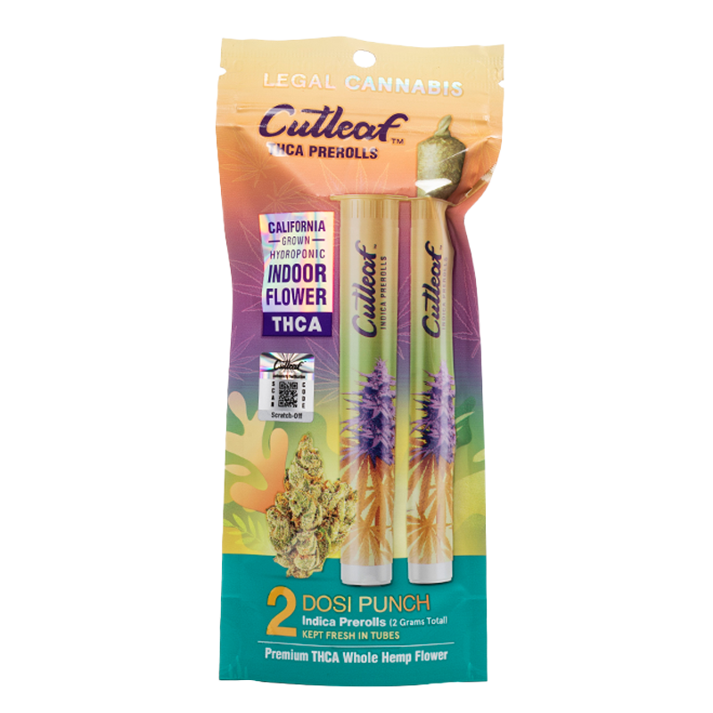 Cutleaf - THCA Pre-rolls - 2X1G