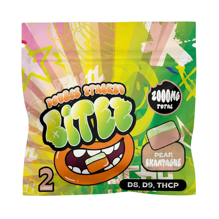 Double Stacked Bitez - Gummies - 2000mg