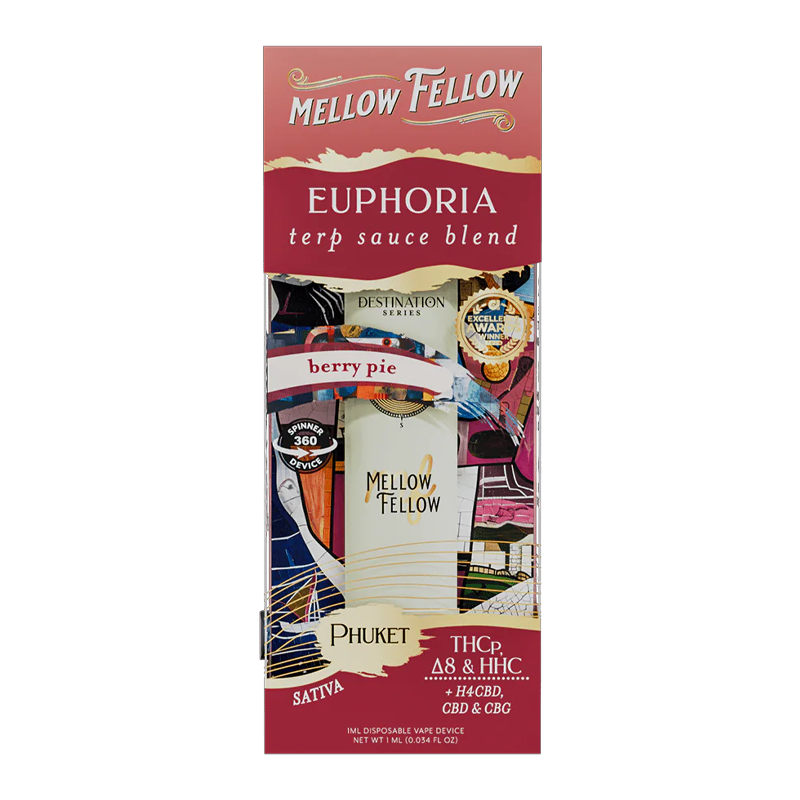 Mellow Fellow  - Terp Sauce Blend Fidget Spinner Disposable - 1g