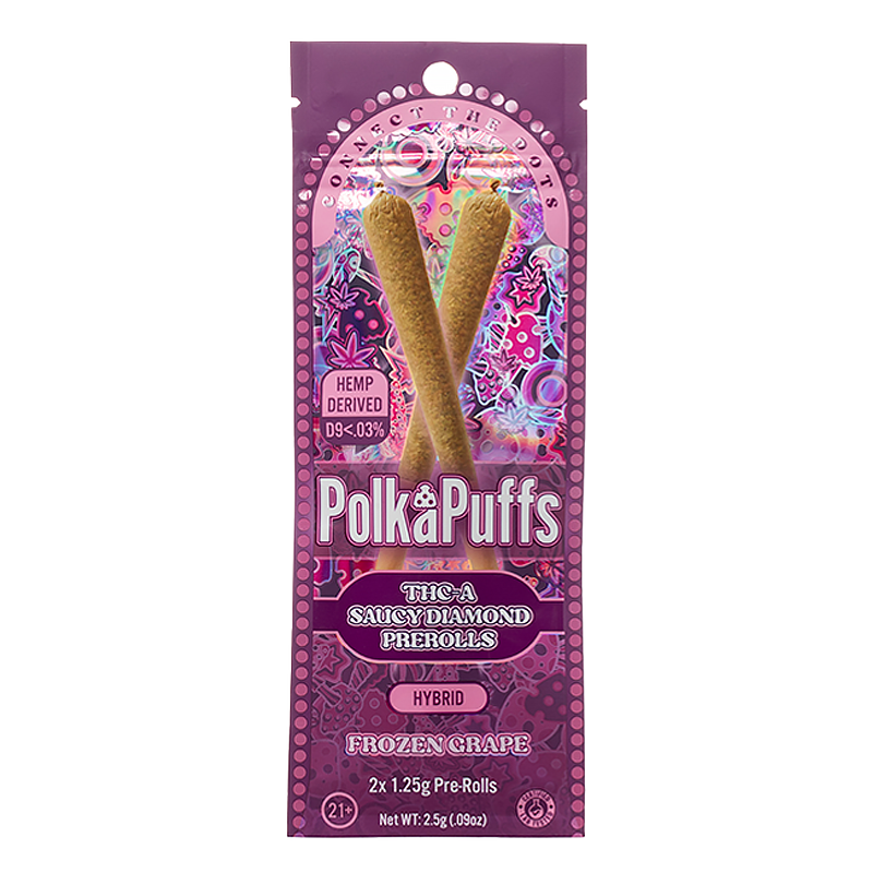 Polka Puff - THCA Saucy Diamond Pre-Rolls - 2.5g