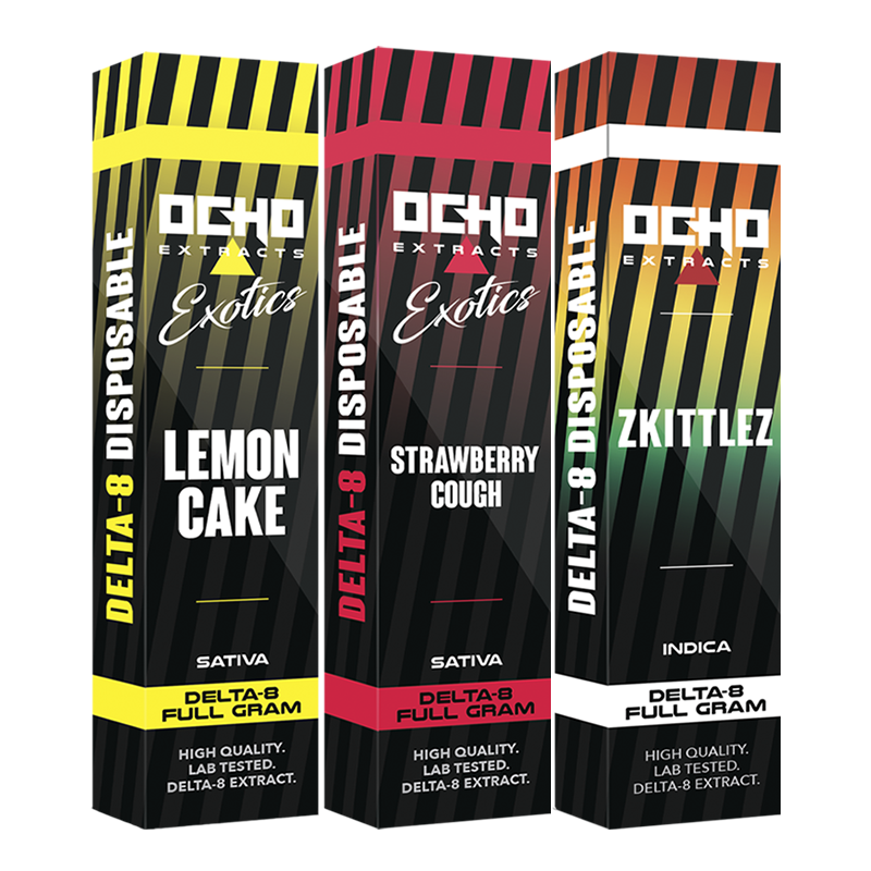 Ocho Extracts - Delta 8 Disposable - 1g
