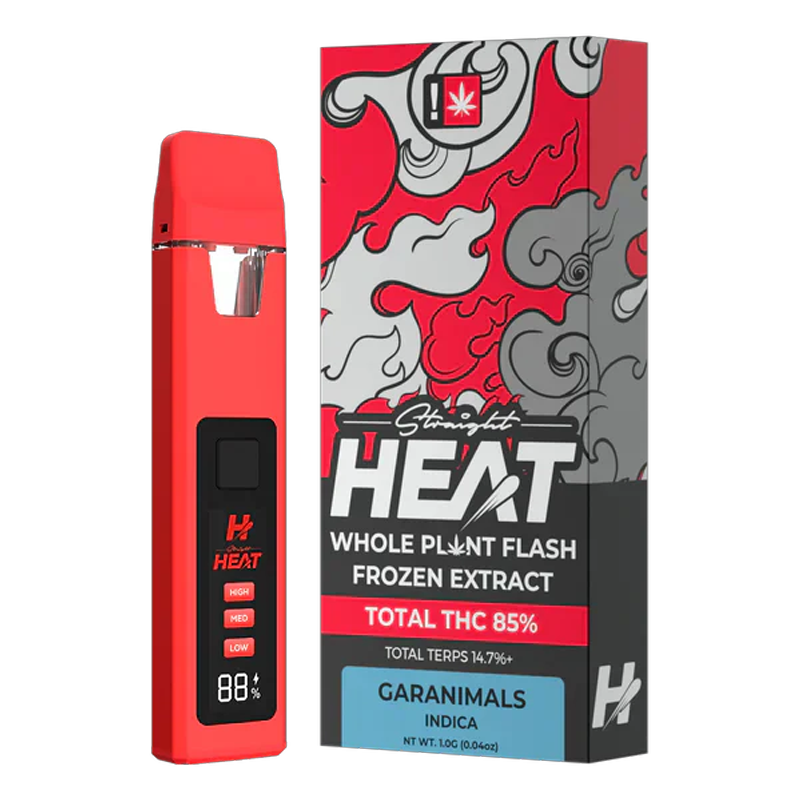 Straight Heat - Flash Frozen Extract Disposable - 1g