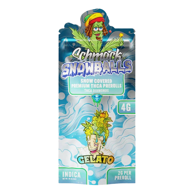 Schmack - Snowballs THCA Diamond Pre-Rolls - 2x2g