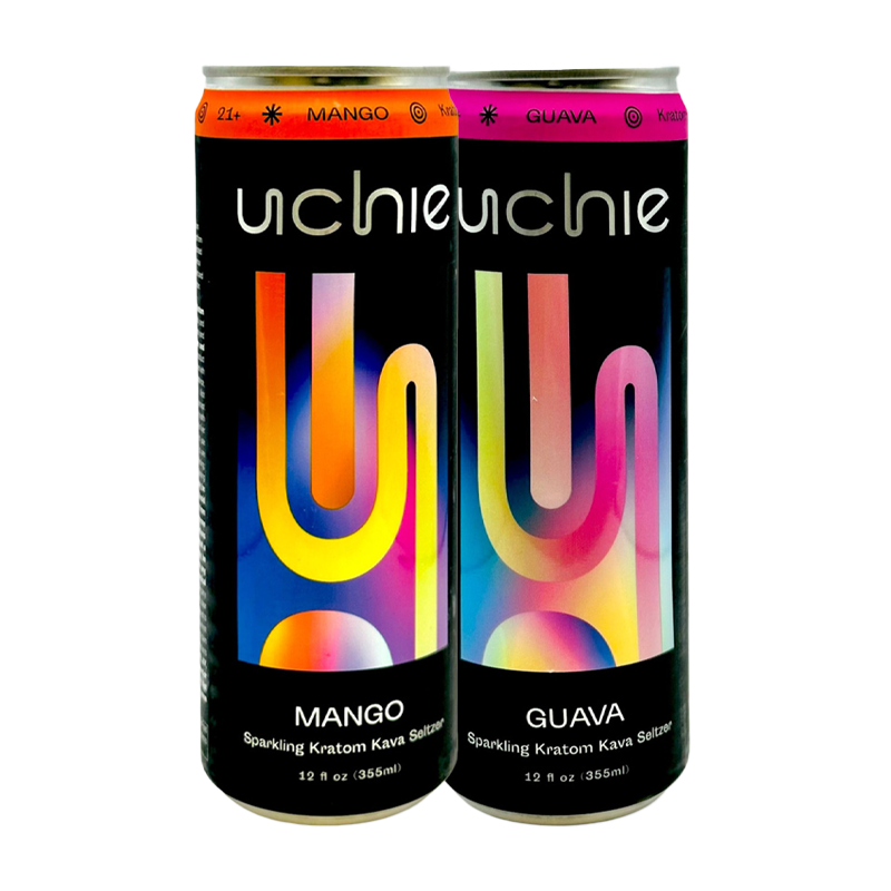 Uchie - Sparkling Kratom & Kava Seltzer - 12oz
