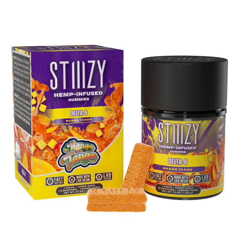STIIIZY -  Delta-8 Hemp Infused Gummies - 1500mg