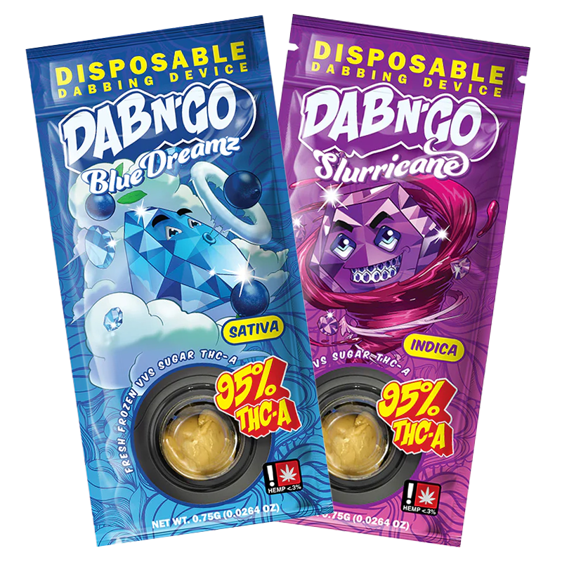 DAB N' GO -  Disposable Dabbing Device - .75g