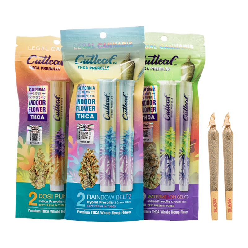 Cutleaf - THCA Pre-rolls - 2X1G