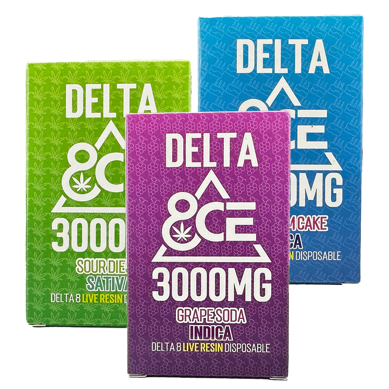 Delta 8ce - Live Resin Delta-8 Disposable - 3g