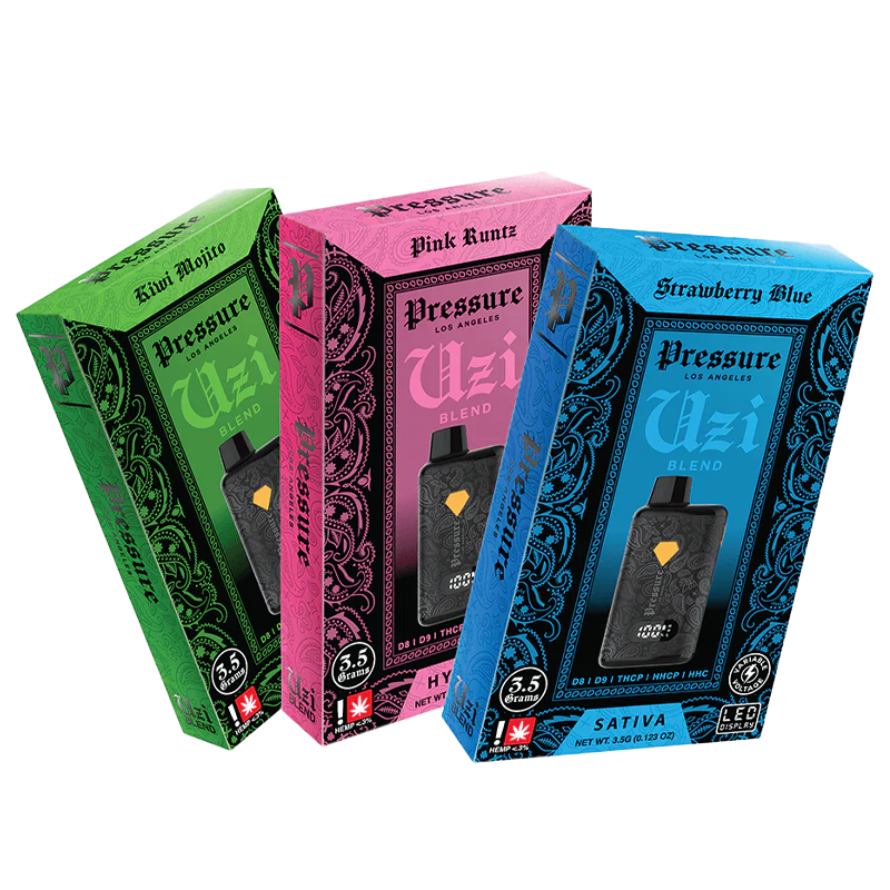Pressure LA - Uzi Blend Disposable - 3.5g