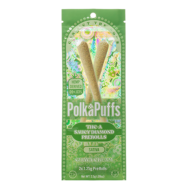 Polka Puff - THCA Saucy Diamond Pre-Rolls - 2.5g