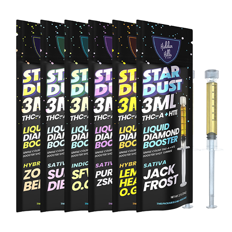 Hidden Hills – THC-A Star Dust Syringe – 3g.