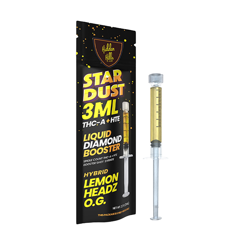 Hidden Hills – THC-A Star Dust Syringe – 3g.