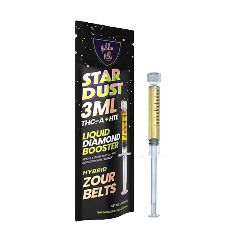 Hidden Hills – THC-A Star Dust Syringe – 3g.