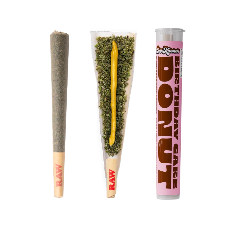 Ice Kream – Donuts THC-A Hash Hole Pre-Roll – 2.25g.