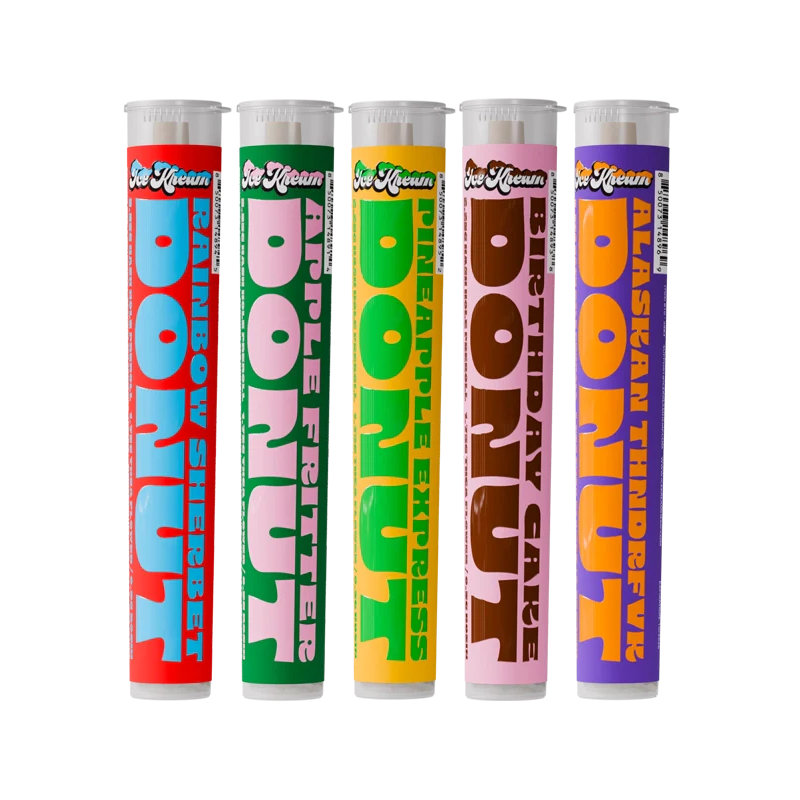 Ice Kream – Donuts THC-A Hash Hole Pre-Roll – 2.25g.