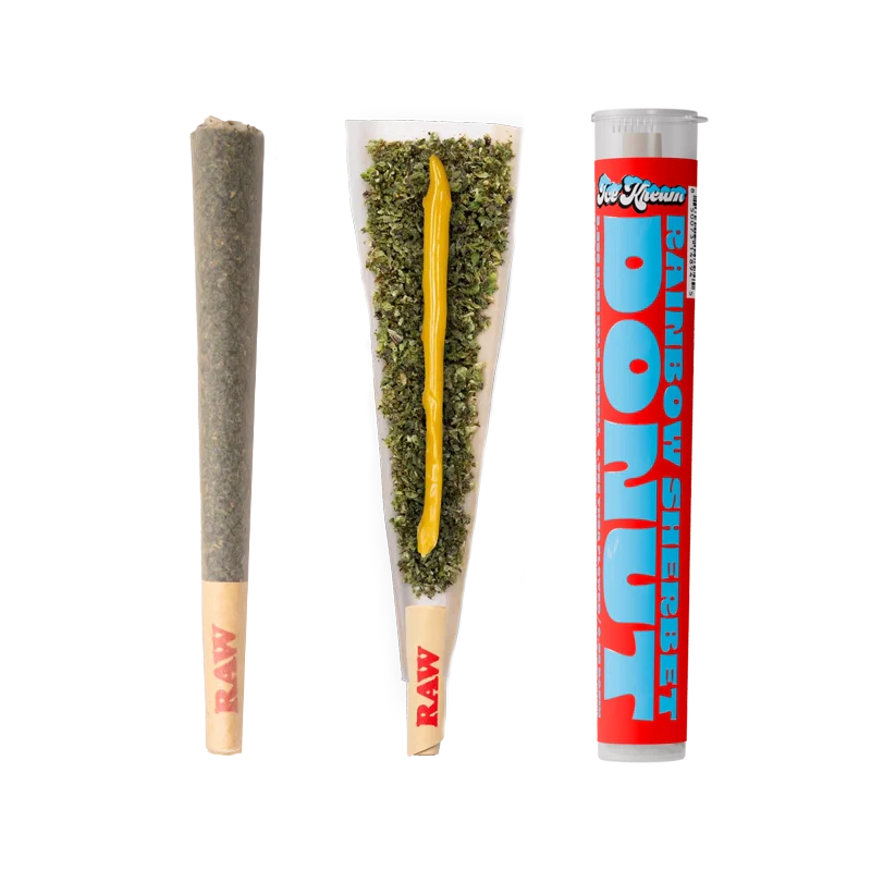 Ice Kream – Donuts THC-A Hash Hole Pre-Roll – 2.25g.