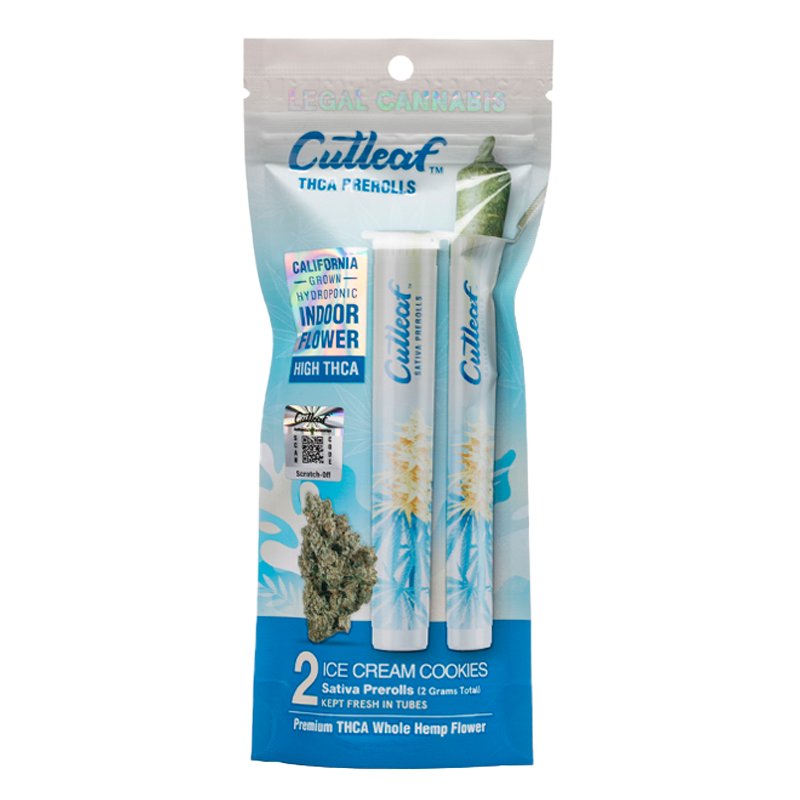 Cutleaf - THCA Pre-rolls - 2X1G