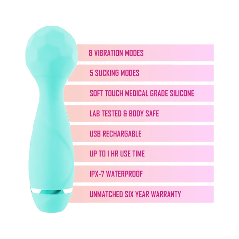 Pure Envy - Double Delight Dual Vibration & Suction Toy